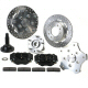 Micro Stub Disc Brake Kit For 930 Cv Joints With 4 Piston Calipers And Micro Stub Axles