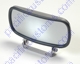 Stainless Steel Rear View Convex Mirror 8.5 Inches Total Width 4.25 Inches Tall Not Including Tabs