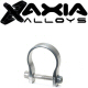 Axia Alloys 1.5 Inch Diameter Silver Anodized Clamp