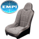 Empi Race Trim Standard Width High Back Tweed Cloth With Black Vinyl Back Suspension Seat