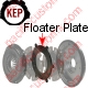 Kennedy 228mm 9 Inch Diameter Double Clutch Disc Floater Plate