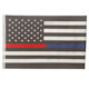 SMF Small 12 Inch X 20 Inch Replacement Flag for Whip Antenna Thin Red and Blue Line Fire Fighter an