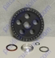 Empi Crankshaft Pulley Kit - Anodized Black With Lazer Etched Degrees - Stock Diameter - Bolt On Sea