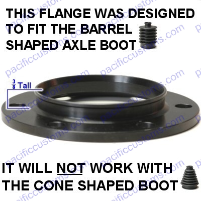 Porsche 930 Cv Joint Axle Boot Retaining Flange For Ac501111Be-930