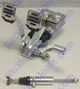 Pedal Assembly With Roller Throttle Short Rect Reservoirs 7/8 Brake 3/4 Clutch