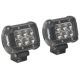 AVEC 18w CR-Series Driving Light - Bottom Mount (Pair)