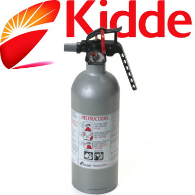 silver fire extinguisher type