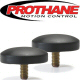 Prothane Urethane Large Button Shaped Round Bump Stops 11/16 Thick 2 Inch Diameter