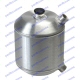 Oil Reservoir Spun Aluminum Dry Sump Tank - 1.5 Gallons - 9 In X 8 In Diameter