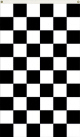 Large 3 Foot X 5 Foot Black And White Checkered Flag