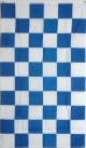 Large 3 X 5 Foot Blue And White Checkered Flag