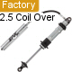 Fox Racing Shocks Coil Over 2.5 Body 12.0 Stroke With .875 Diameter Shaft With Reservoir