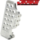 Jamar Performance Pro-X Machined Billet Aluminum Throttle Pedal With Side Foot Rest Machine Finish