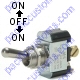 K4 On / Off / On 20 Amp Toggle Switch With Screw Terminals