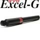 Kyb Excel-G Shock Absorber For Raised King And Link Pin Front Ends 21.25 Inches Eye To Eye