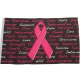 SMF Small 12 Inch X 20 Inch Replacement Flag For Whip Antenna Breast Cancer Awareness Flag