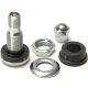 Chrome Bolt On Tire Valve Stem Includes Both Rubber Seals For A Wheel With A 7/16 Hole Or A 5/8 Hole