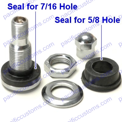 metal tyre valve stem